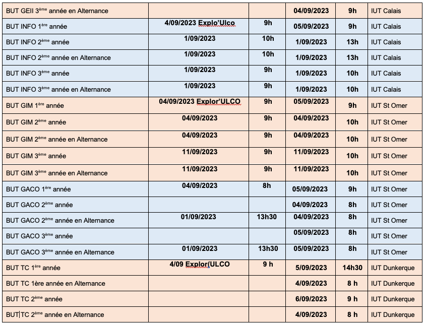 Dates rentrée2